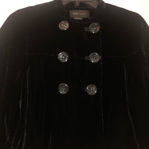 Gorgeous Black Velvet BCBG MAXAZRIA Evening Jacket Size XS